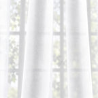 Set De Cortinas Translúcidas Tergal 1.36mx1.80m Vianney® Beige