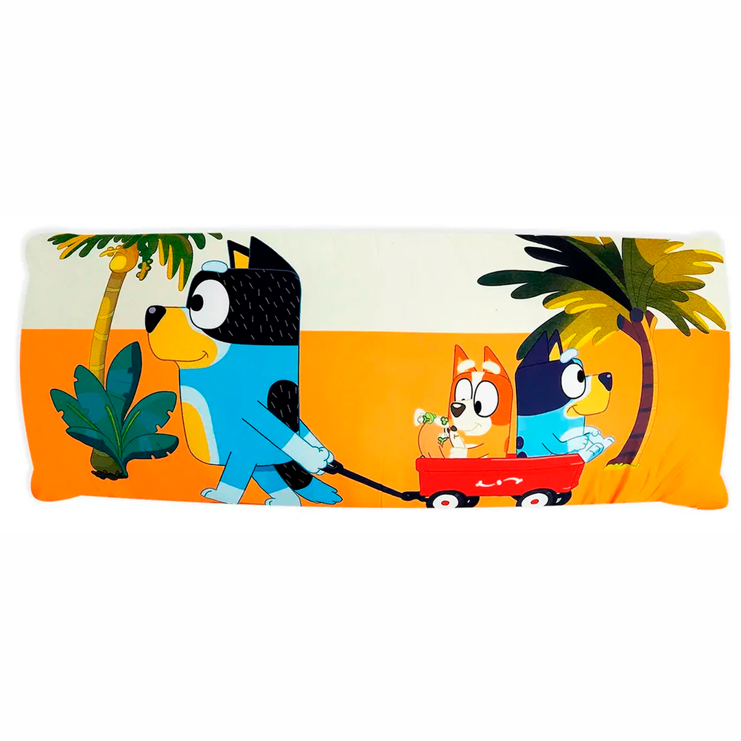Almohada Súper Jumbo Ligera 120x50 Doble Vista Providencia® Bluey