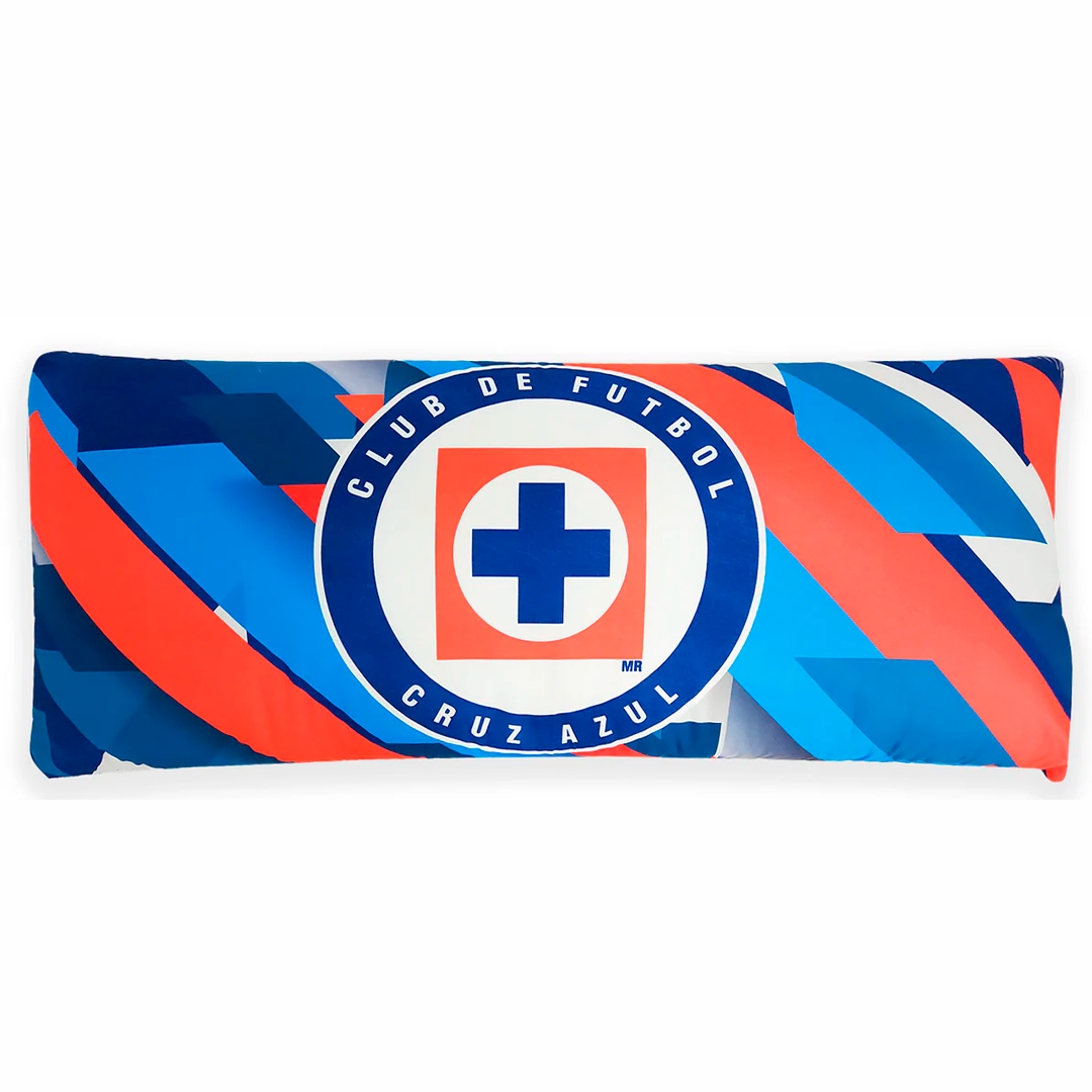 Almohada Súper Jumbo 120x50 Equipos Futbol Providencia® Cruz Azul
