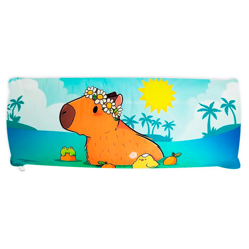 Almohada Súper Jumbo Ligera 120x50 Doble Vista Providencia® Capibara