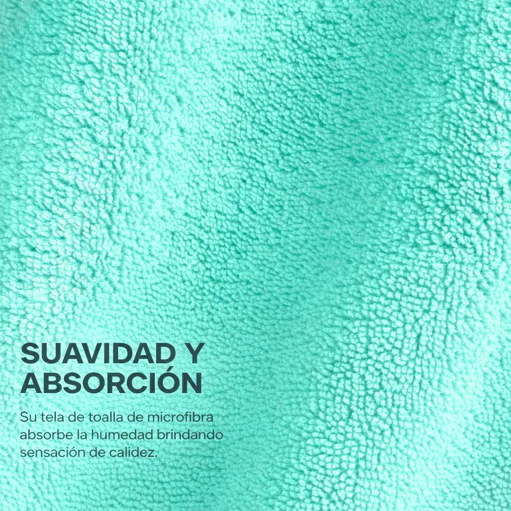 Bata De Baño Unisex Absorbente Unitalla Colores