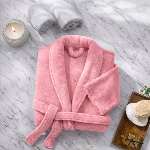 Bata De Baño Unisex Absorbente Unitalla Colores
