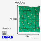 Tapete Cojín Transportadora Para Mascota DinoCool