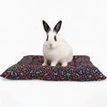 Tapete Estampado Y Acolchado Transportadora Para Mascota Huesitos
