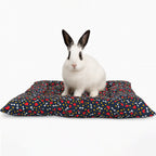 Tapete Estampado Y Acolchado Transportadora Para Mascota Huesitos