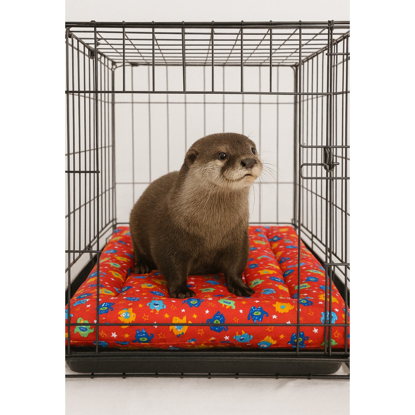 Tapete Cojín Transportadora Para Mascota Mostritos