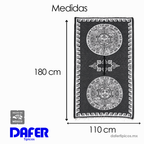 Jorongo Gaban Artesanal Mexicano Calendario Negro