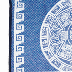 Jorongo Gaban Artesanal Mexicano Calendario Lavanda