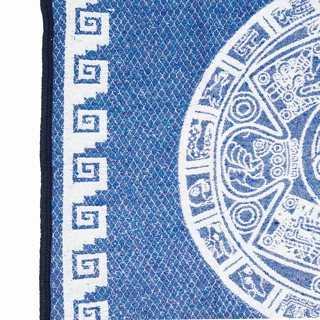 Jorongo Gaban Artesanal Mexicano Calendario Lavanda