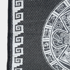 Jorongo Gaban Artesanal Mexicano Calendario Negro