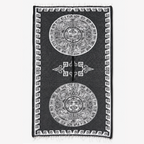 Jorongo Gaban Artesanal Mexicano Calendario Negro