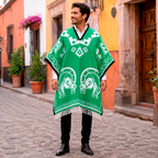 Jorongo Gaban Artesanal Mexicano Herraduras Lima
