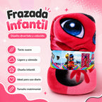 Cobertor Ligero Super Suave Matrimonial Diseños Providencia® Lady bug Girl Power