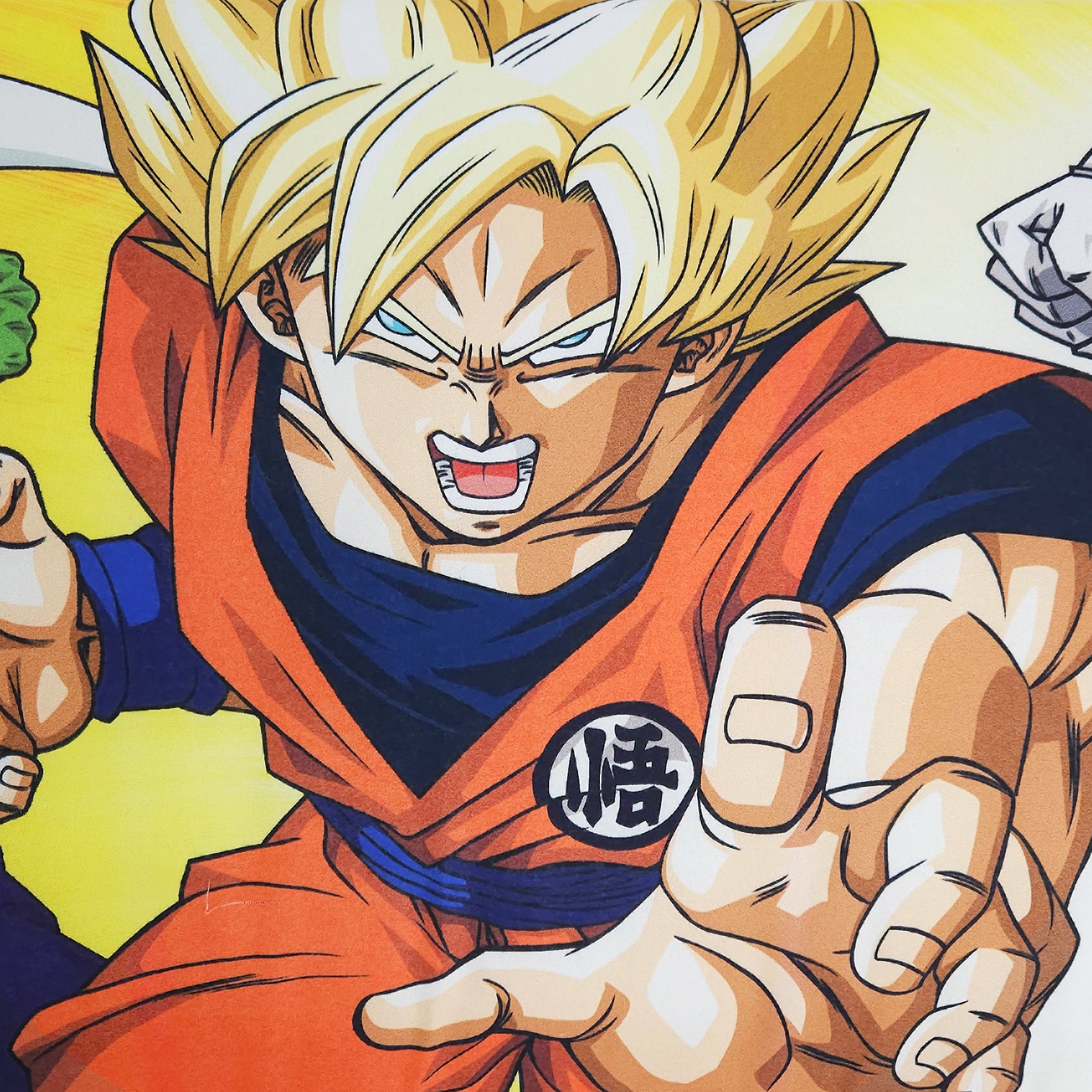 Almohada Súper Jumbo Ligera 120x50 Doble Vista Providencia® Dragon Ball Z