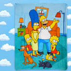Cobertor Borrega Matrimonial 1.80x2.2m Infantil Providencia® Los Simpson