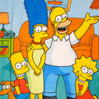 Cobertor Borrega Matrimonial 1.80x2.2m Infantil Providencia® Los Simpson