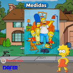 Cobertor Borrega Matrimonial 1.80x2.2m Infantil Providencia® Los Simpson