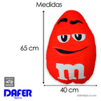 Almohada Ultra Suave Varios Diseños Decoración Modfull Prin® Rojo Lunetas