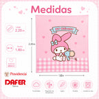 Cobertor Borrega Matrimonial 1.80x2.2m Infantil Providencia® My Melody