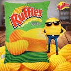Cojín Almohada Ultra Suave De Botana Divertido Providencia® Ruffles