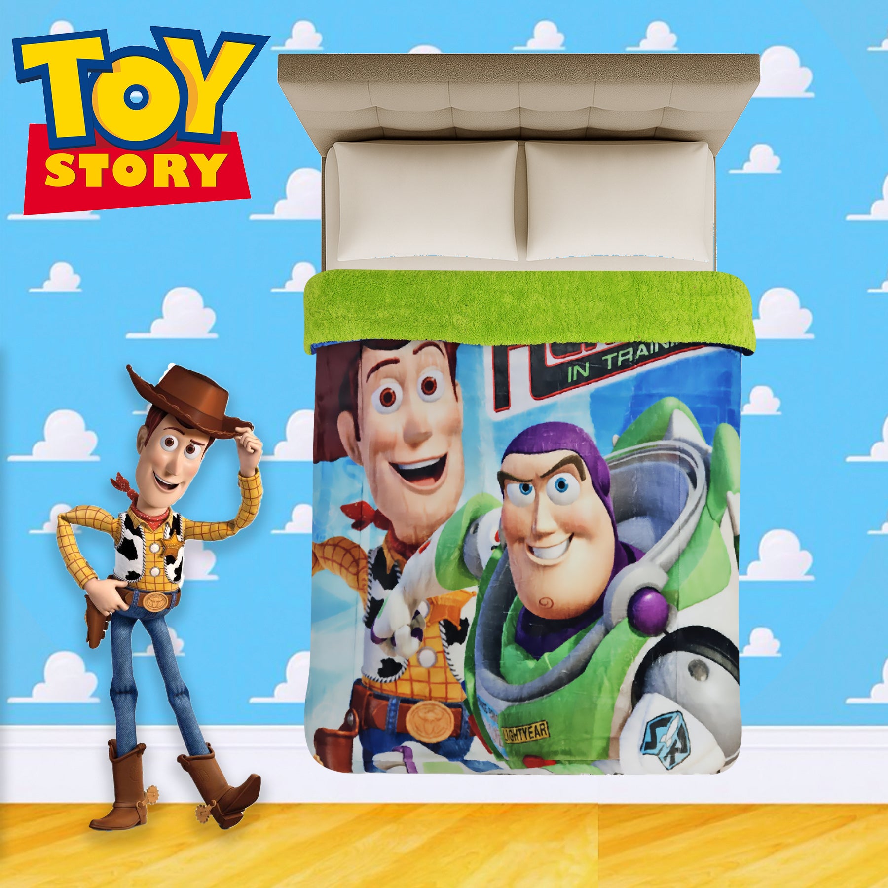Cobertor Borrega Matrimonial 1.80x2.2m Infantil Providencia® Toy Story